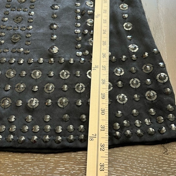 French Connection Black Sheath Embellished Mini Dress - Picture 13 of 14